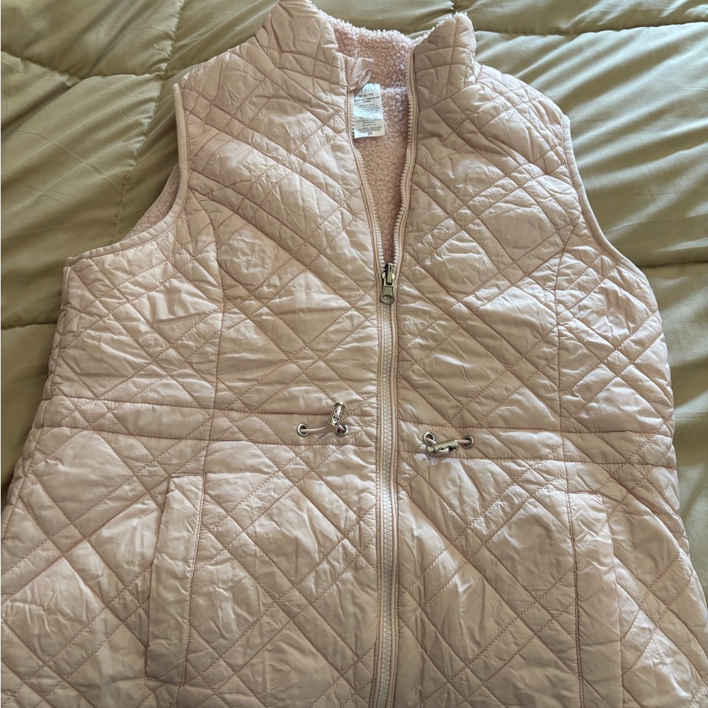 Quilted Pink Vest